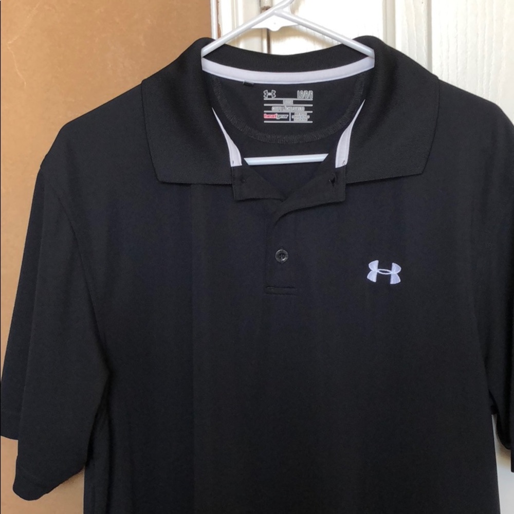 Black Under Armour Polo Shirt